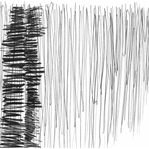 Überfluss der grauen & schwarzen Rauschen Abundance of gray & black noise