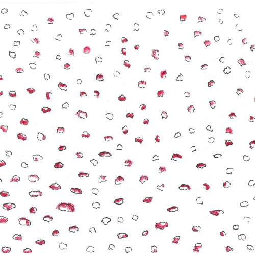 Unruhe der Haut. Skin restlessness.